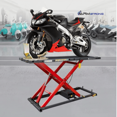 ลิฟท์ยกรถมอเตอร์ไซค์ 900 KG. ARM STRONG