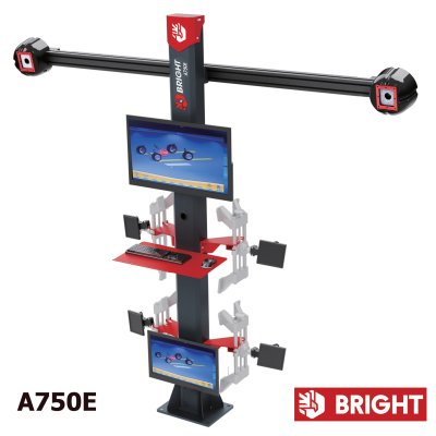 เครื่องตั้งศูนย์ล้อ 3D แบรนด์ BRIGHT รุ่น A750E-E