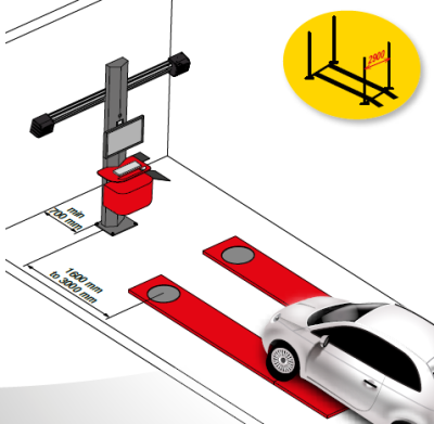 เครื่องตั้งศูนย์ล้อ ระบบ 3D รุ่น GEO20