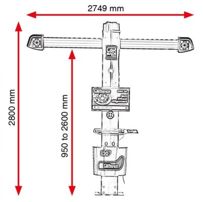 เครื่องตั้งศูนย์ล้อ ระบบ 3D รุ่น GEO20