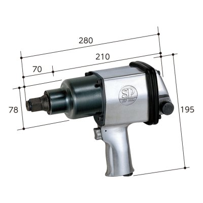 บล็อคลม 3/4" SP AIR รุ่น SP1156TR