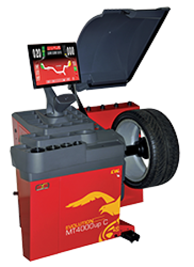 เครื่องถ่วงล้อ แบรนด์ MONDOLFO รุ่น MT4000up C EVOLUTION