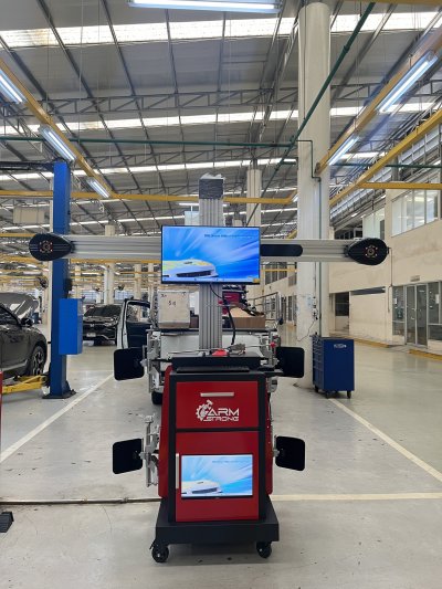 เครื่องตั้งศูนย์ล้อรถยนต์ ARM STRONG รุ่น 3D