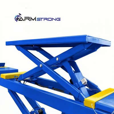 ลิฟท์กรรไกรตั้งศูนย์ล้อ แบบวางฝังพื้น ARM STRONG