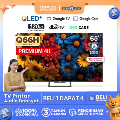 Coocaa 65Q66H 4K QLED+ Google TV