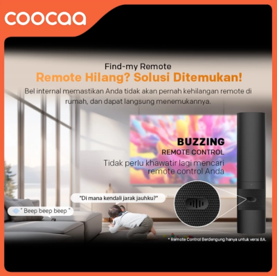 Coocaa 43Q66 2K QLED+ Google TV