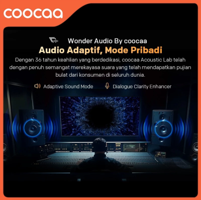 Coocaa 43Q66 2K QLED+ Google TV