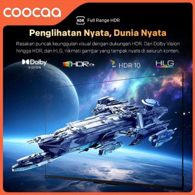 COOCAA  55 inch X66H - 4K QD Mini LED - S AI Engine - Matte Screen Ultra - Nexo Mini LED