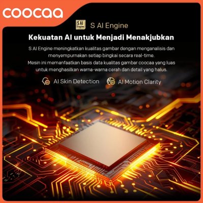 COOCAA  55 inch X66H - 4K QD Mini LED - S AI Engine - Matte Screen Ultra - Nexo Mini LED