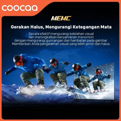 COOCAA  55 inch X66H - 4K QD Mini LED - S AI Engine - Matte Screen Ultra - Nexo Mini LED