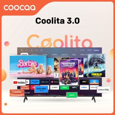 Coocaa 43S3U Plus 2K LED Smart TV Coocaa 43S3U Plus 2K LED Smart TV