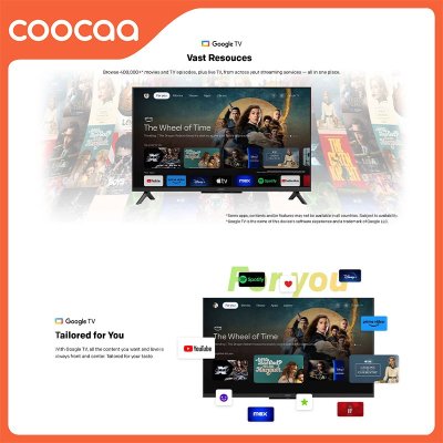 Coocaa 55Y65 4K Google TV