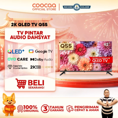 Coocaa 43Q55 2K QLED+ Google TV