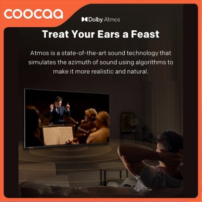 Coocaa 55 Inch LN7000G 4K QLED Wallpaper TV - Google TV - Matte Screen Coocaa 55 Inch LN7000G 4K QLED Wallpaper TV - Google TV - Matte Screen