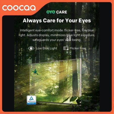 Coocaa 55 Inch LN7000G 4K QLED Wallpaper TV - Google TV - Matte Screen Coocaa 55 Inch LN7000G 4K QLED Wallpaper TV - Google TV - Matte Screen