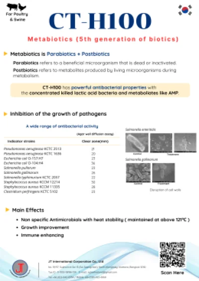 CT-H100 _ Feed additives