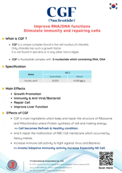 CGF, Nucleic acid_ Feed additives