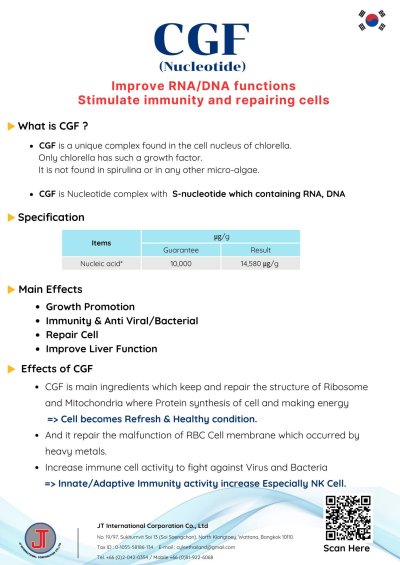 CGF, Nucleic acid