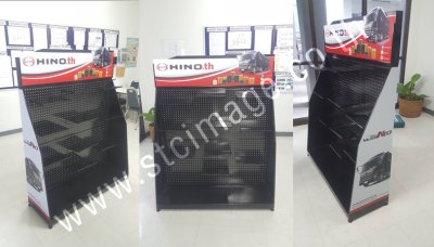 ชั้นวางโฆษณาสินค้า HINO