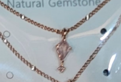 Side by Shine - Rose Quartz & White Topaz Necklace