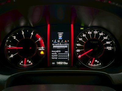 Toyota Fortuner 2.8 TRD Sportivo Blacktop ปี 2018 สีขาวมุก