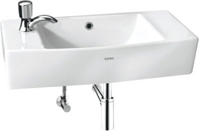 LW248JLW/F อ่างล้างหน้าแขวนผนัง (1 รูก๊อก)