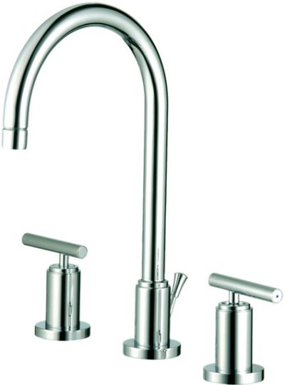 CT238YC20 ก๊อกผสมอ่างล้างหน้าทรงสูงเซ็นเตอร์ 8 นิ้ว พร้อมสะดืออ่างล้างหน้าแบบป๊อปอัพ รุ่น CROSS