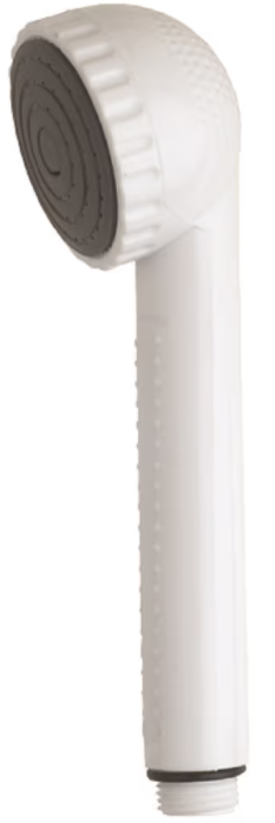 ES06 ชุดฝักบัวอาบน้ำแบบสายอ่อน 1 ระบบ สีขาว