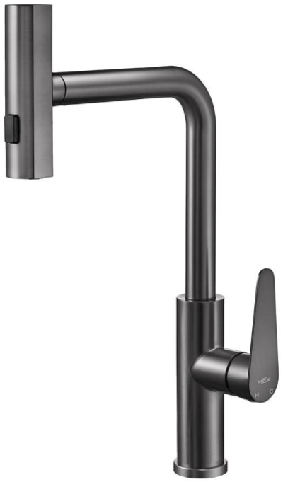 TFP03GM ก๊อกผสมน้ำร้อน-เย็น สำหรับอ่างล้างจาน ติดตั้งบนเคาน์เตอร์