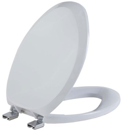 TE 02 WT ฝารองนั่งทรงยาวแบบ ELONGATE สีขาว