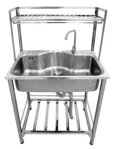 PSV761 ซิงค์ล้างจาน แบบขาตั้ง 1 หลุม