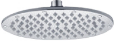 KS-05-324-50 หัวฝักบัว Rain Shower แบบวงรี ขนาด 23x16 ซม. (Brass)