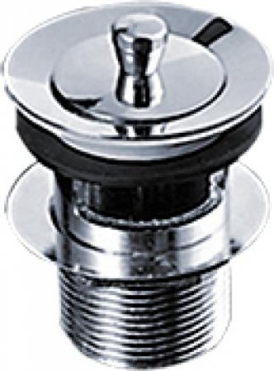 BAD3-50 สะดืออ่างล้างหน้าแบบดึงล็อค (มีรูน้ำล้น)