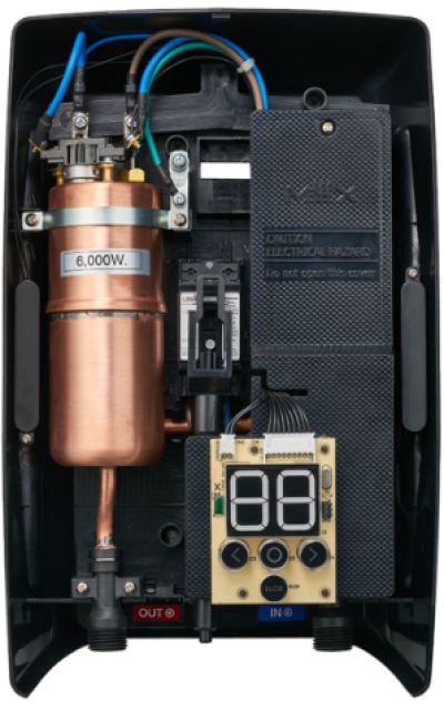 CRAVE 6E (RDE) เครื่องทำน้ำอุ่น DIGITAL กำลังไฟ 6000 W