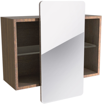 VM4703#P ตู้กระจกเงาบานเลื่อน