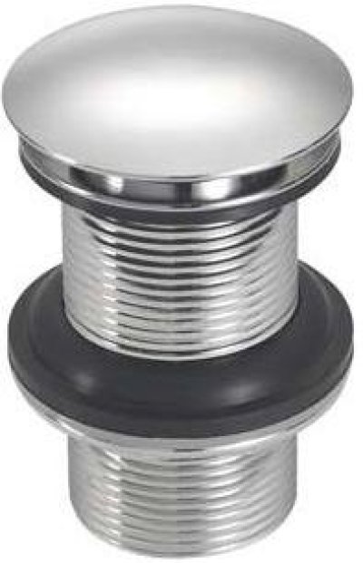 K-11682X-CP สะดืออ่างล้างหน้าแบบกด (ไม่มีรูน้ำล้น)