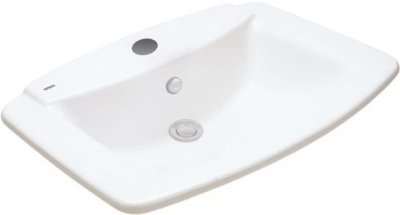 C0110 อ่างล้างหน้า แบบฝังบนเคาน์เตอร์ รุ่น VICTOR