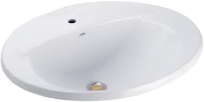 C02607 อ่างล้างหน้า แบบฝังบนเคาน์เตอร์ รุ่น SERENA