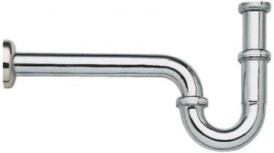 A-8108-DIY ท่อน้ำทิ้ง อ่างล้างหน้า แบบ P-TRAP ยาว 40 CM (ทองเหลือง)