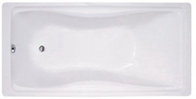 TF-70080-WT อ่างอาบน้ำธรรมดา แบบฝังใต้เคาน์เตอร์ รุ่น VANITA