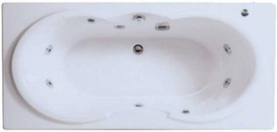 TF-70031100-WT อ่างอาบน้ำวน+หมอน รุ่น MELLOW