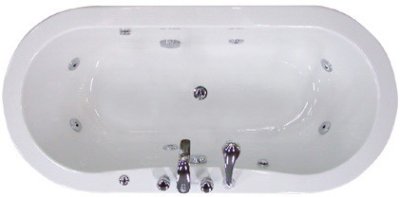 TF-70061100-WTA อ่างอาบน้ำวน+หมอน รุ่น ACACIA