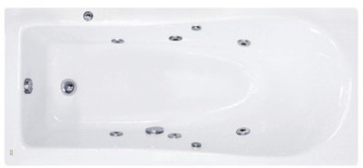 TF-70091100-WTA อ่างอาบน้ำวน+หมอน รุ่น TONIC