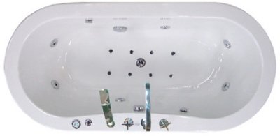 TF-70062100-WTA อ่างอาบน้ำวน+อัดอากาศ+หมอน รุ่น ACACIA