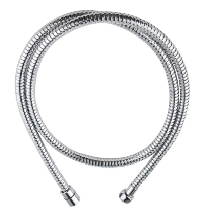 KA-06-931-50 สายฝักบัวสีโครเมี่ยม สแตนเลส 304  ยาว 200 ซม. หมุน 360 องศา