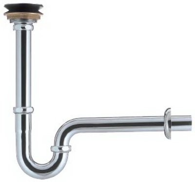 TS610A ท่อน้ำทิ้งพร้อมสะดืออ่างล้างหน้า (ความยาว : 340 มม.)