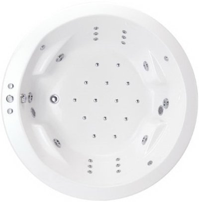 BWA401PP(H) อ่างระบบน้ำวนอัดอากาศ พร้อมสะดือป๊อบอัพ รุ่น ATTINA