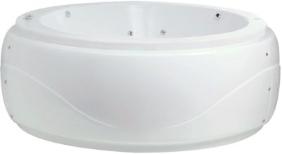 BWA401SPP(H) อ่างน้ำระบบน้ำวนอัดอากาศ พร้อมสะดือป๊อบอัพและแผงอะครีลิคลอยตัว รุ่น ATTINA