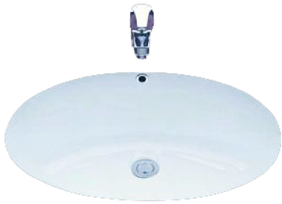 L548UD อ่างล้างหน้า แบบฝังใต้เคาน์เตอร์