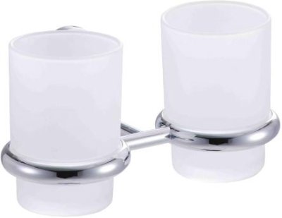 K-2801-45-N ที่วางแก้วน้ำแบบคู่ ชุบโครเมี่ยม รุ่น CONCEPT ROUND